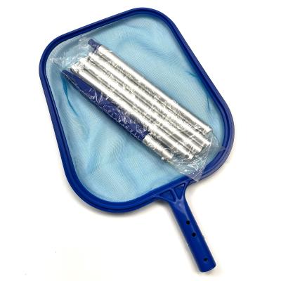 China Easy-set Easy-set Durable Using Low Price Handle Pool Tool Leaf Skimmer for sale