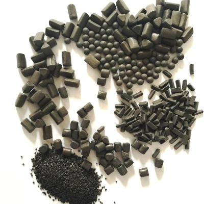 China High Density Low Consumption High Density Black Ceramic Polishing Media Deburring And Polishing Media All In One Process for sale