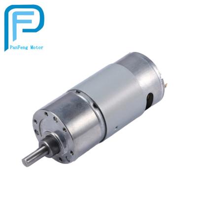 China drip proof dc gear motor 12v 100rpm 6kg.cm PFM-37RS for switch control for sale