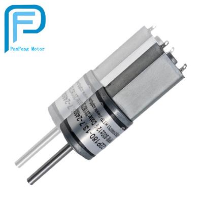 China Drip-proof 6V DC geared planetary motor PF-22P diameter 16mm high torque and speed, low noise level medical devices, robot, automatic blind for sale