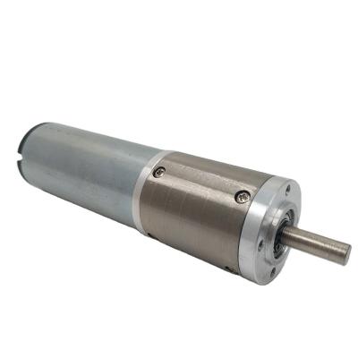 China Factory Low Backlash Planetary Gear 32mm Metal Gearbox 12V 24V Quiet DC Motor for sale