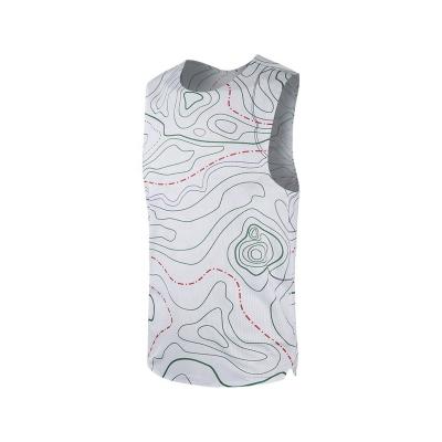 China The factory direct 100% polyester fabric from China QUICK DRY Jackets suit Mesh Sleeveless Tank Top wearable for sale