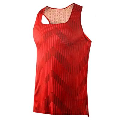 China Marathon Vest QUICK DRY Tank Tops Wicking Quick Dry Tank Tops Custom Screen Print for sale