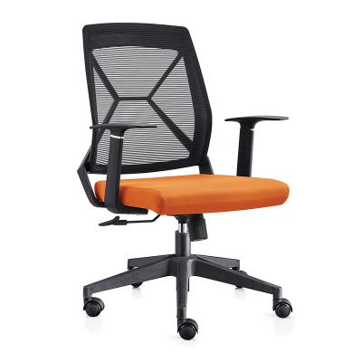 China Chinese Recommend Environmental Friendly Swivel Skin Fabric Multiple Color Mesh Office Chair for sale