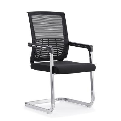 China Chinese Handrail New Direct Selling PP Material Back Thickened Stripe Mesh Full Mesh Office Chair Cipher for sale