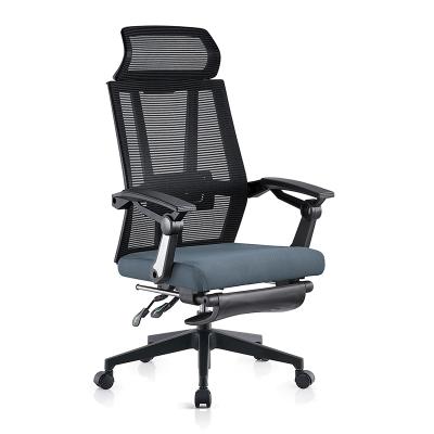 China Handrai Skin Fabric Environmental Friendly Executive Swivel Mesh Office Chair Chinese Hot Fashion Full Nylon Linkage for sale