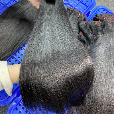 China Original Wholesale Natural Healthy Straight Hair Raw Remy Bone Luster Straight Distributor Hair for sale