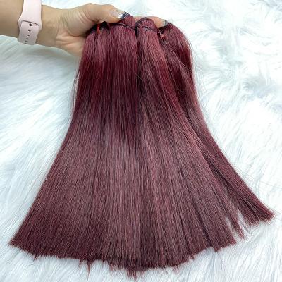 China Brazilian Virgin Mink Hair Straight Human Hair Double Ended Straight Hair Bundles Vietnam Natural Straight Superb Double Ended Hair for sale