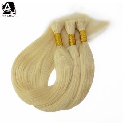 China Angelbella India Color 613# Silky Straight Loose Wave Honey Blonde Human Hair Virgin Brazilian Hair Bundles for sale