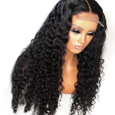 China Soft Straight Thick Hair Barely Shedding Wigs For Women Color Hair Brazilian Deep Wave Lace Front Wig Transparent Deep Wave Human Hair Wigs for sale