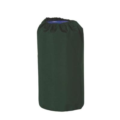 China Garden Dustproof Cover Up Gas Cylinder Barbecue Polyester Propane Tank Cover Outdoor Charcoal Oxford Cover High Quality All-season Green for sale