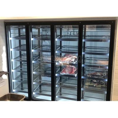 China Cheap Modern Commercial Glass Door Freezer Glass Door Display Container Freezer Cold Room for sale