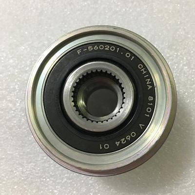 China OEM F-560201.01 F560201 535021610 37300-2F000 37300-2U200 for Hyundai Kia HIGH Quality Electrocity Alternator Freewheel Pulley for sale