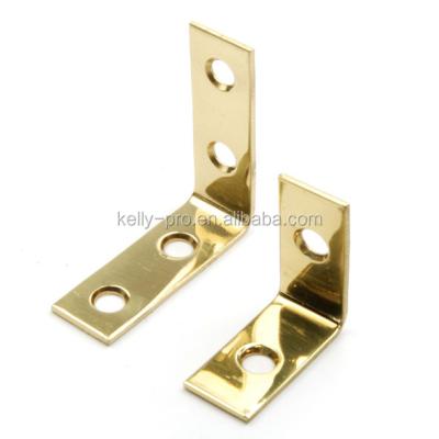 China Provides a decorative touch to the repaired object solid brass corner protector brass chevron for sale