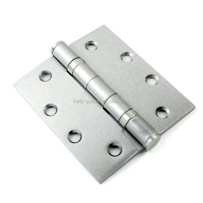 China For Medium Weight Doors Medium Commercial Standard Door Hinge Frequency 5 Hinge Plain Ball Bearing for sale