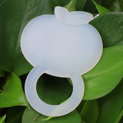 China Silicone Teether Toys Food Grade Silicone Baby Teethers Clear Color Safe For Infants And Toddlers for sale