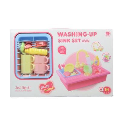 China Plastic Electric Wash Up Sink Toys Set For Kids for sale