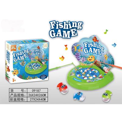 China PP Plastic Kids Toys Fishing Game Magnetic Fishing Set for sale