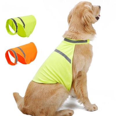 China Sports Fashion Hot Selling Color With Strip Dog Reflective Vest for sale