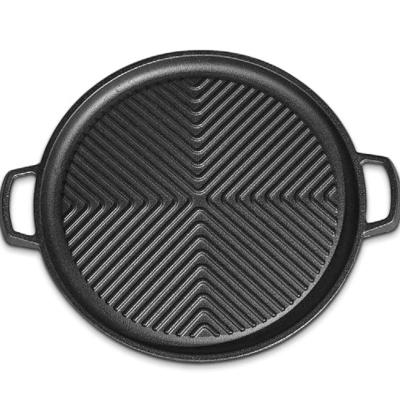 China Easily Cleaned Portable Metal Accessories Outdoor Pot Griddle BBQ Grill Pan for sale