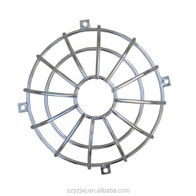 China Short Cages Chrome Plating OEM Short Shade / Iron Lamp Weld Protective Guard Custom Made In China for sale