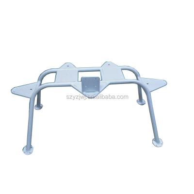 China Supermarket rack metal aluminum alloy .etc customized industrial protective tube welding rack. for sale