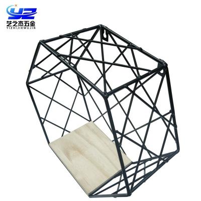 China Corrosion protection made in porcelain wall hanging holder and ect. Metal Material Display Rack for sale