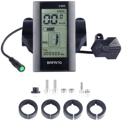 China BBS /bbshd mid motor Joyebike BAFANG 8fun LCD display C965 available for electric bicycle BBS02B BBS01B and BBSHD (C965) for sale