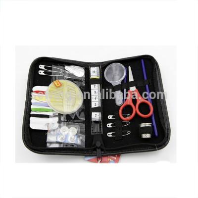 China Multifunctional Portable Sewing Kit Leather Travel Set Sewing Thread Kit Supplies Sewing Kit for sale