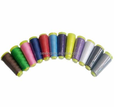 China New 800 Yards Eco-Friendly D&D Polyester Thread Cones Sewing Threads Spool For Sewing Machine Supplies 12 Colors for sale