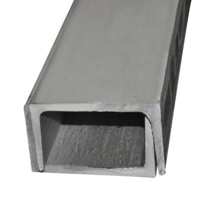 China Construction Hardness High U-Beam Stainless Steel Channel Steel Beam for sale