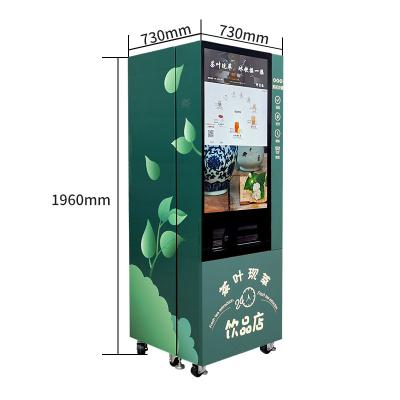 China SDK JQ-002-A01 Zero Touch Smart Tea Vending Machine Freshly Tea Vending Machine for sale