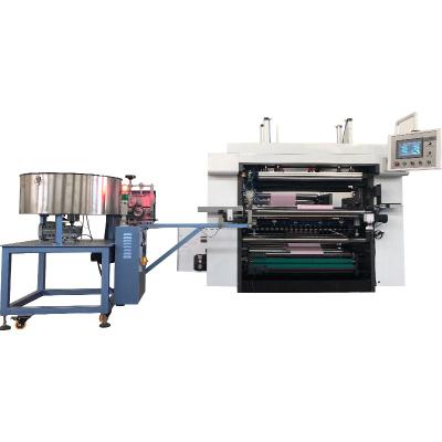 China automatic thermal POS ATM paper roll slitting rewinding Machine Thermal Paper Roll Slitter Machine Hot sale for sale