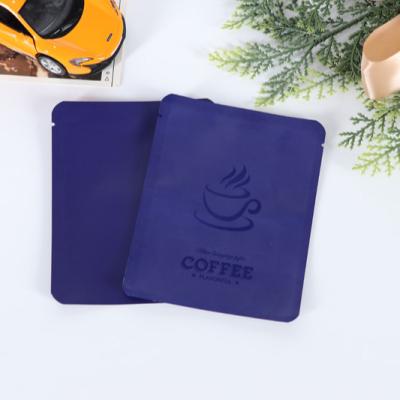 China Recyclable Customizable Printing Drip Filter Bag Tea Bag Packaging Three Side Sealing Pouches for sale