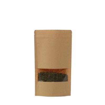 China Recycled Materials China Custom Design Environment Friend Degradable Front Kraft Bio Paper With Window for sale