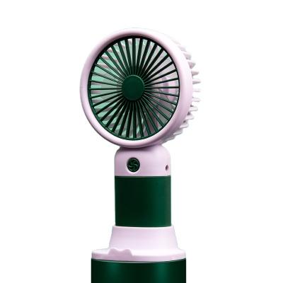 China Hot Sale Blue Detachable Base USB Fans Office Study Outdoor Rechargeable Home Hotel Mini Portable Cute Fan With Phone Holder for sale