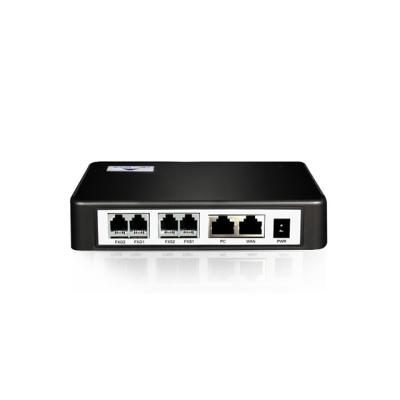 China OEM 2 fxs Ports IP Gateway With Small Home HX4G VoIP Gateway HX4G Support TR-069 for sale