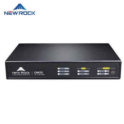 China NewRock OM20G-4S All in One IP PBX with 4 Analog Expansion Interfaces 4FXS OM20G-4S for sale