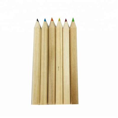 China Eco-friendly Natural Wood Painting/Drawing/Sketching Mini Color Pencil Set 6pcs for sale