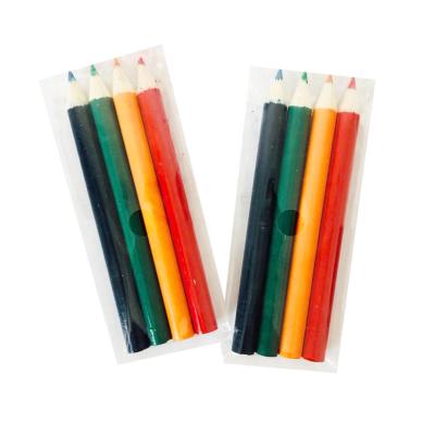 China Drawing/Writing 4pcs Mini Colored Pencil Set for sale