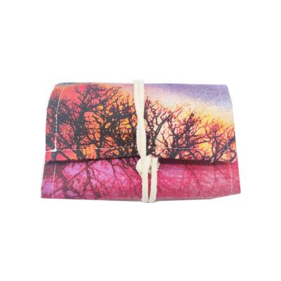 China Autumn Sunset Pattern Washable Pencil Wrap 50pieces, Pencil Pen Storage Bag For Adults And Children for sale