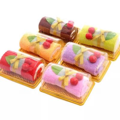 China China Manufacturer Compressed Towel Promotional Cake Towel / Wedding Gift Cake Towel for sale