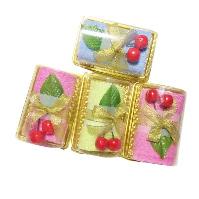 China Promotional Gifts Wedding Favors Towel Cake Towel Souvenirs for sale