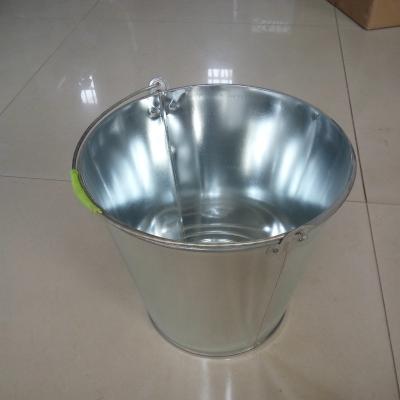 China 2021 Hot Sale Wholesale Metal Viable Conical Ice Buckets Tin Pails With Handle For Buffet Party Supplies Flower Vases Garden Planters for sale