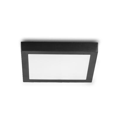 China RA80 PF96% Surface mounted Black 24W LED panel light led downlight led ceiling light for sale