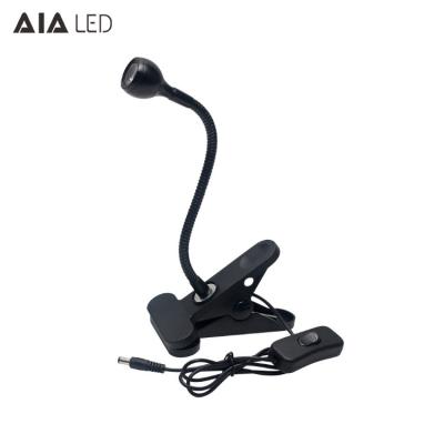 China Modern clip on reading light/clip led reading wall light/neck reading light/gooseneck reading light for sale