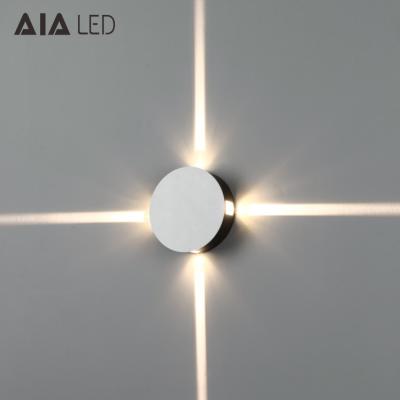 China circular 4x1W  IP20 modern LED wall lamp /LED decorative wall light for cafe decoration for sale