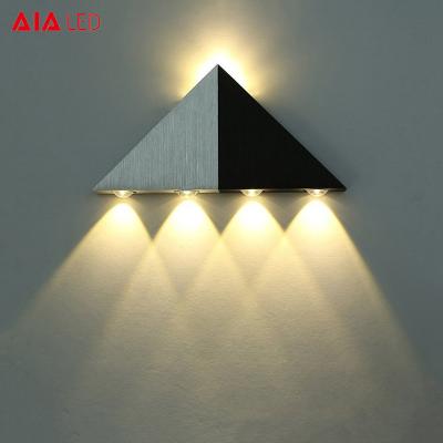 China Black+Silver LED wall light /inside led wall lamps for drawing room for sale