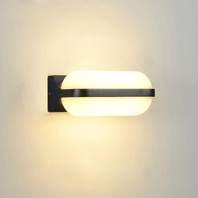 China IP65 surface mounted 12W exterior wall lighting fitting outdoor railings wall lamps light fixtures for sale