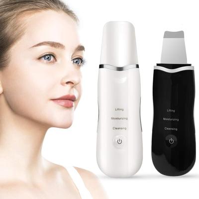 China DEEP CLEANSING 2020 Deep Cleansing Moisturizing Skin Lifting Ultrasonic Skin Scubber Scraper device for sale